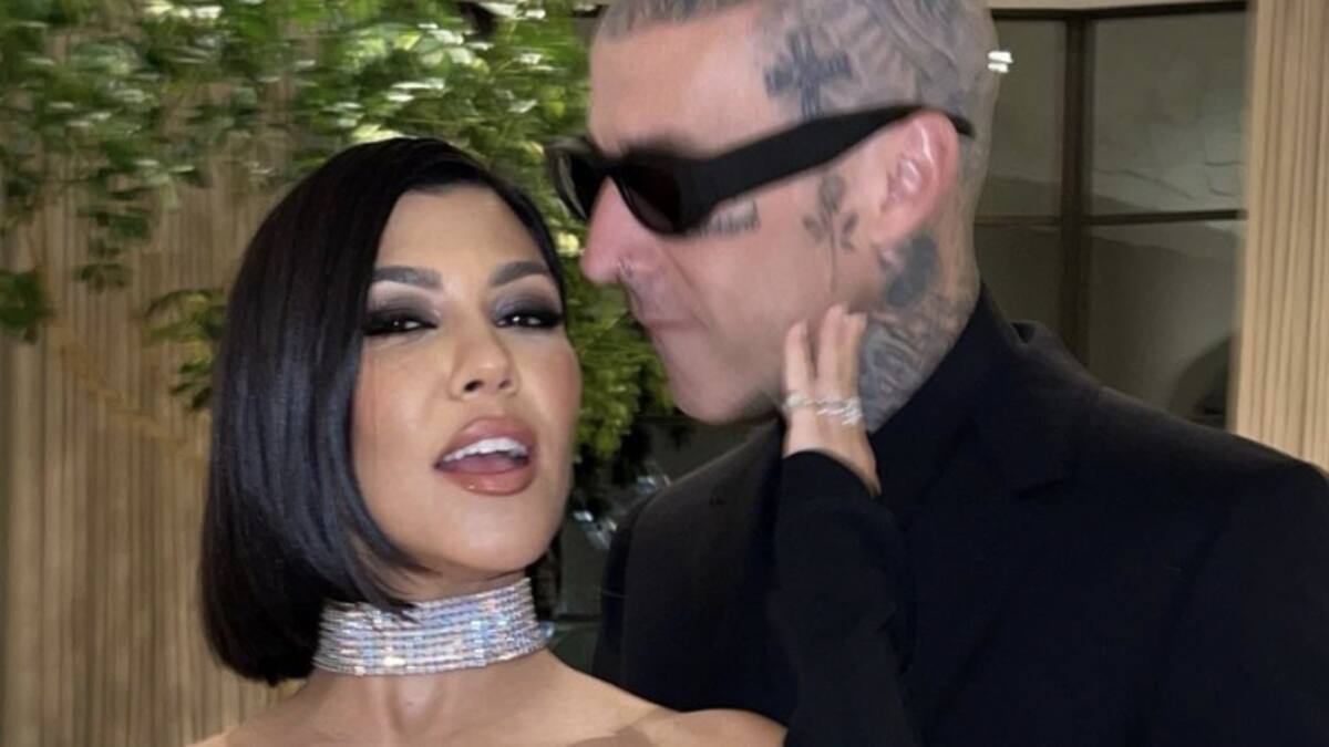 Travis Barker se tatuó una parte del cuerpo de su esposa Kourtney Kardashian