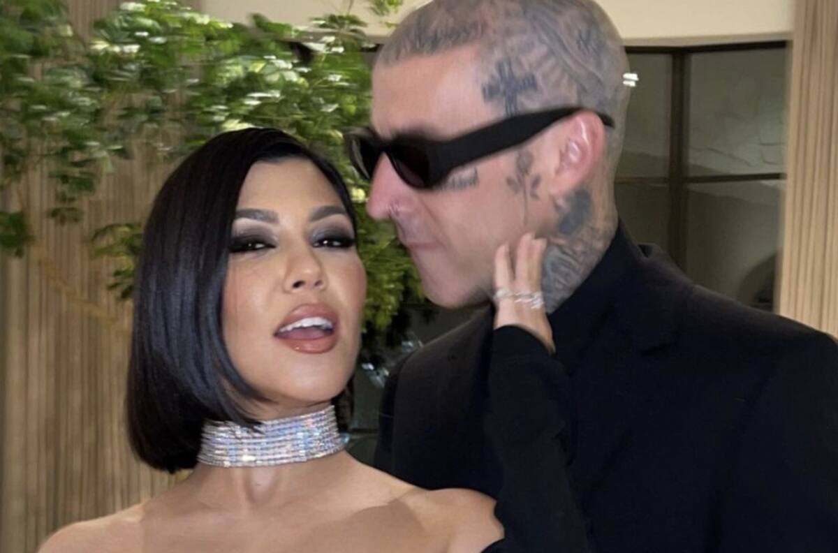 Travis Barker se tatuó una parte del cuerpo de su esposa Kourtney Kardashian