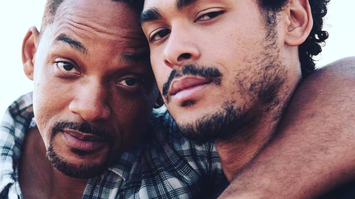 Él es el hijo mayor de Will Smith que heredó la belleza de su madre y el talento de su padre