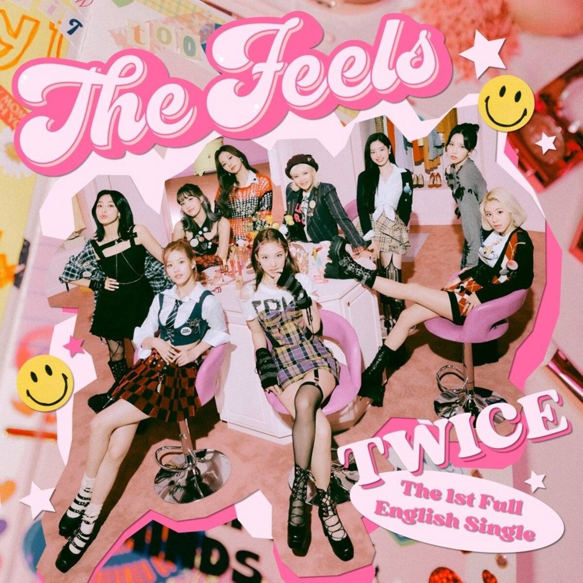 TWICE Portada del nuevo sencillo en inglés - Créditos: Twitter @JYPETWICE