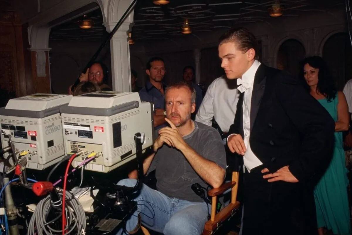 Una broma en el rodaje de ‘Titanic’ que dejó a James Cameron sangrando y a varios actores en el hospital - Créditos: Instagram
