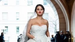Una impactante Selena Gomez vestida de novia provoca conmoción en las redes