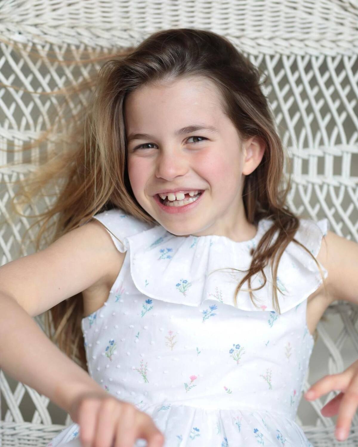 Una nueva imagen de la princesa Charlotte conquistó las redes sociales - Créditos: Instagram