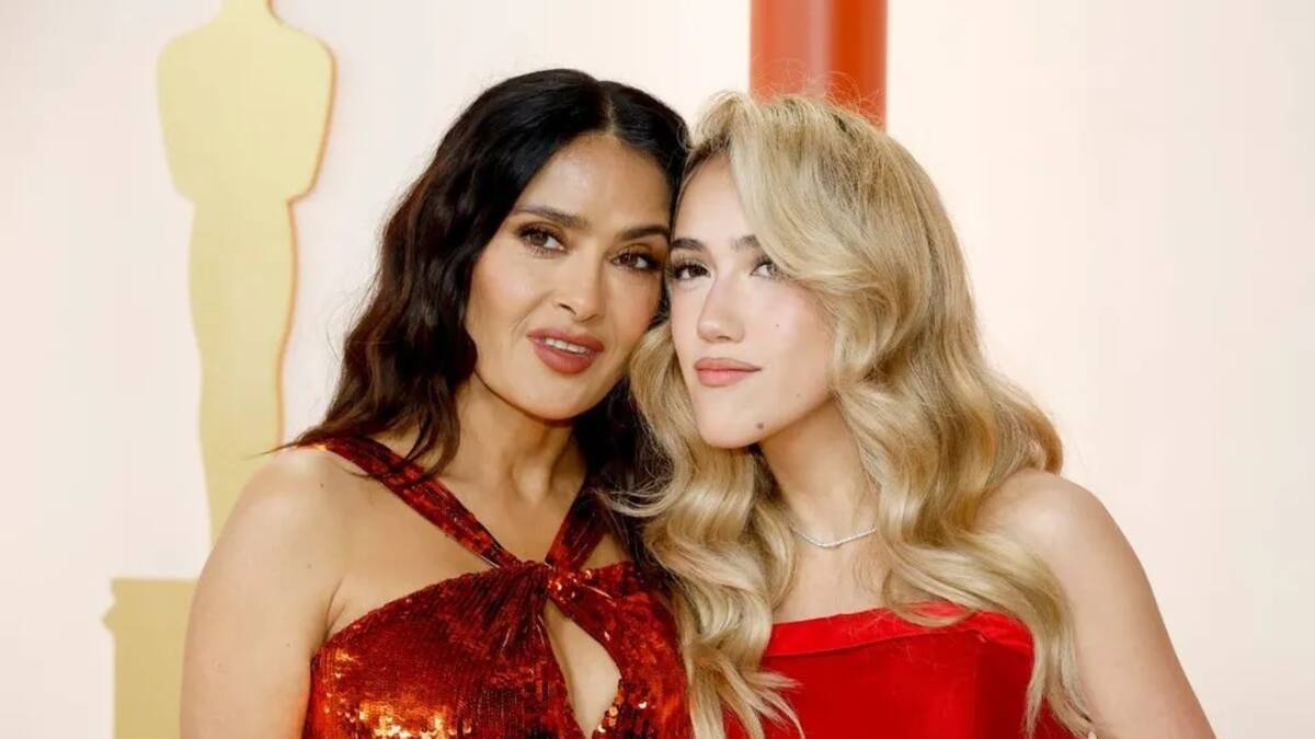 Valentina Paloma, hija de Salma Hayek, lució un vestido de hace más de 20 años