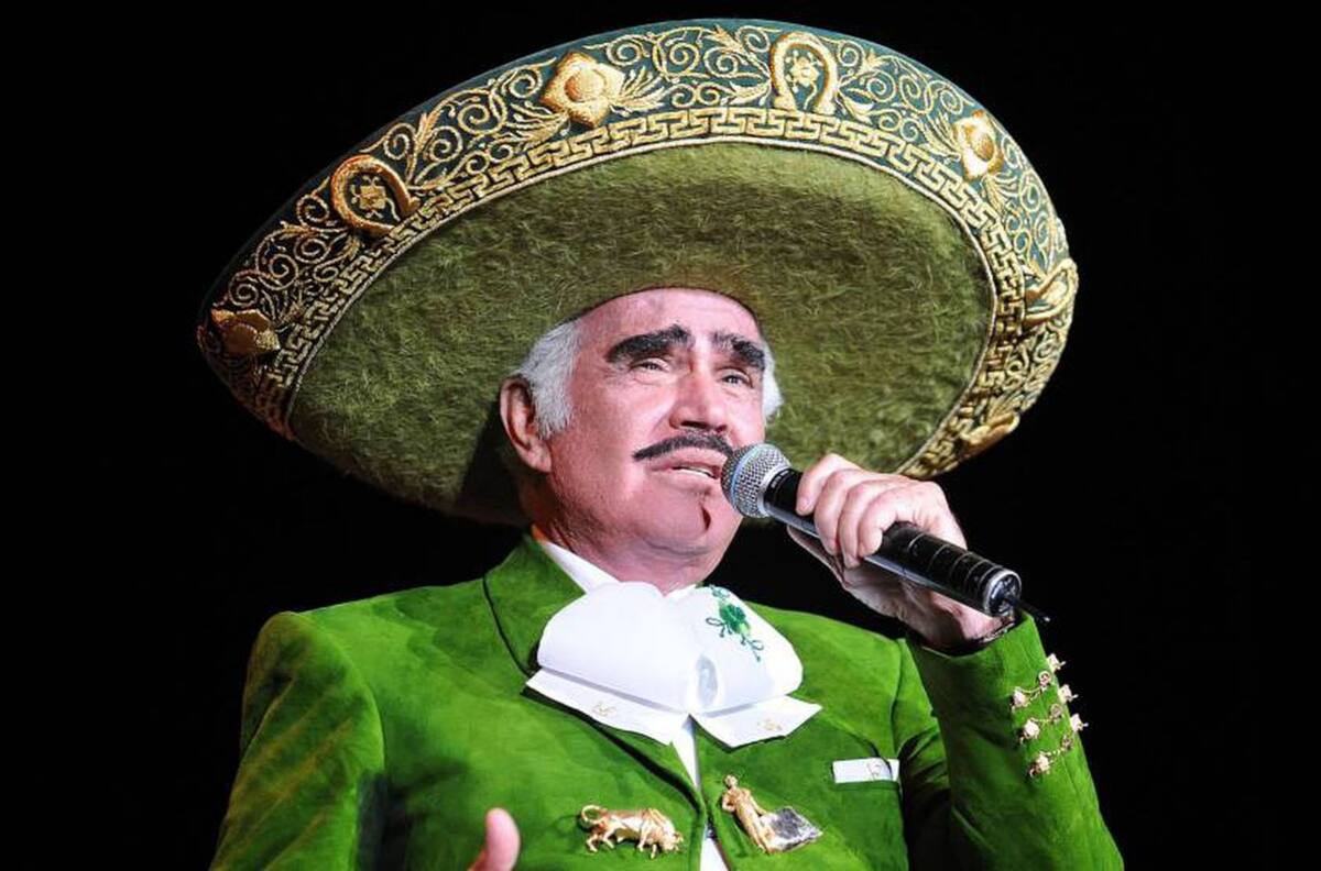 Estas son las 5 canciones de Vicente Fernández más buscadas en Youtube