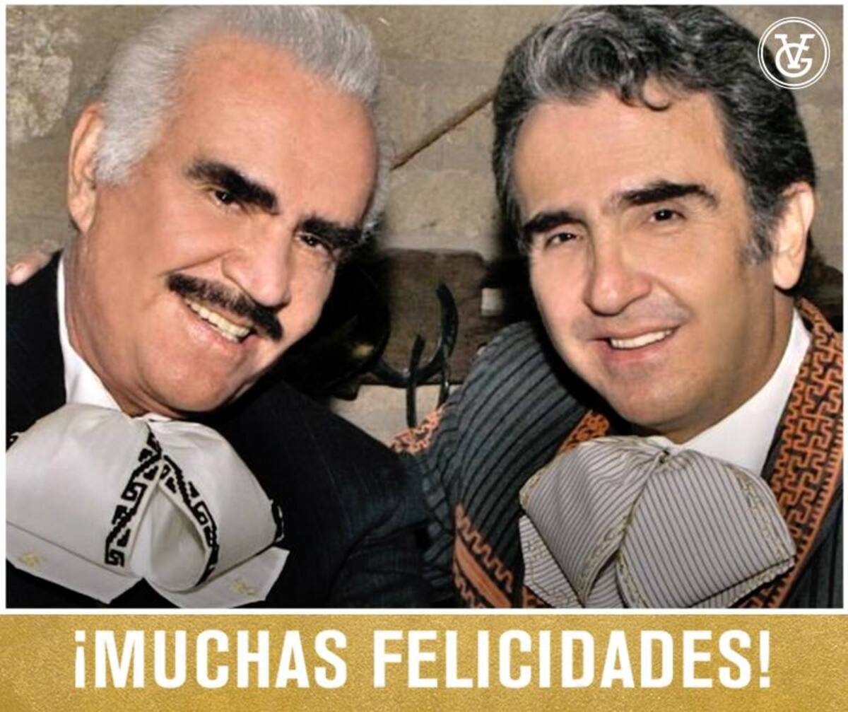 Vicente Fernández Jr., cumplió 58 años y festejó yendo a ver a su papá - Créditos: Facebook