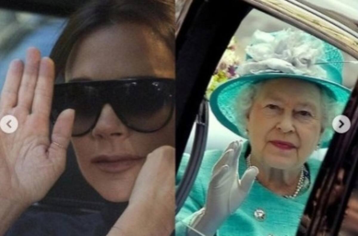Duras críticas a Victoria Beckham por su "homenaje" a la reina Isabel II