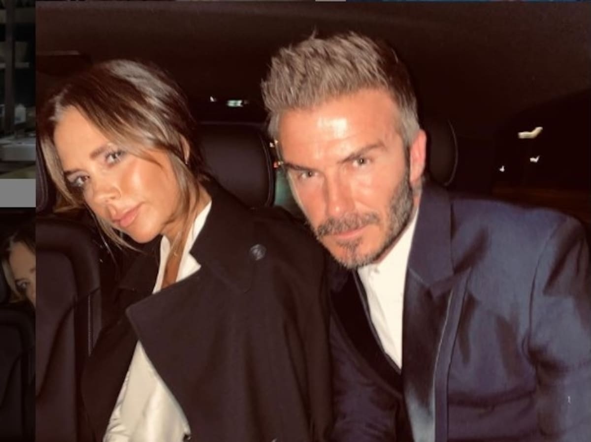 Victoria Beckham publica comprometedora imagen de David Beckham Victoria y David, una pareja eterna. - Créditos: Instagram