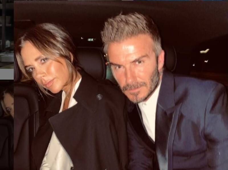 Victoria Beckham publica comprometedora imagen de David Beckham Victoria y David, una pareja eterna. - Créditos: Instagram