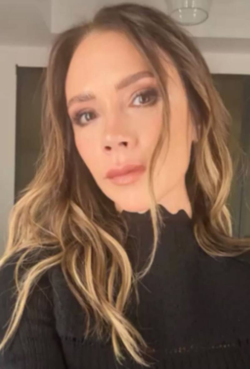 Victoria Beckham reveló su secreto para lucir una nariz perfecta sin cirugía - Créditos: Instagram
