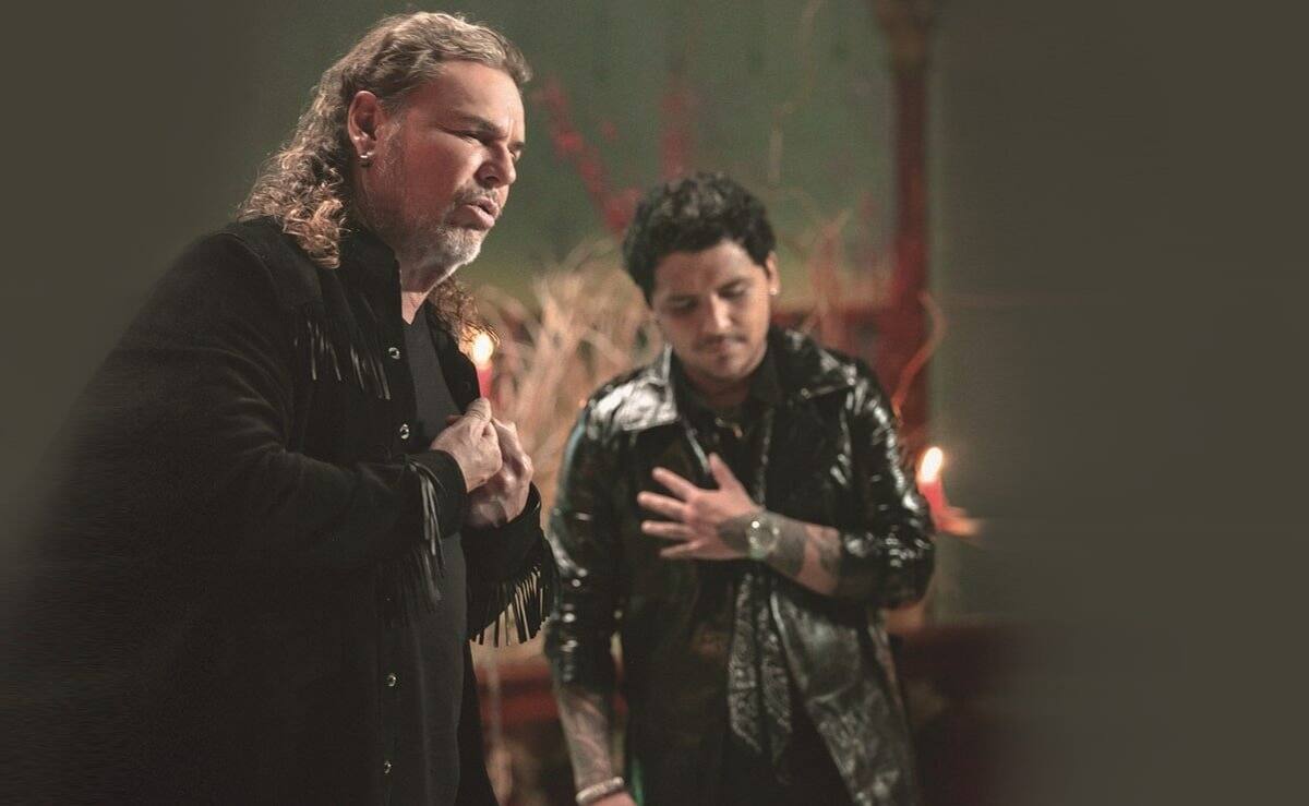 Vocalista de Maná le da palabras de aliento a Nodal - Créditos: Captura pantalla