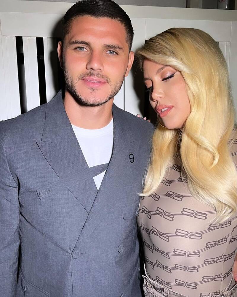 Wanda Nara y Mauro Icardi se separan tras 9 años de casados - Créditos: Instagram