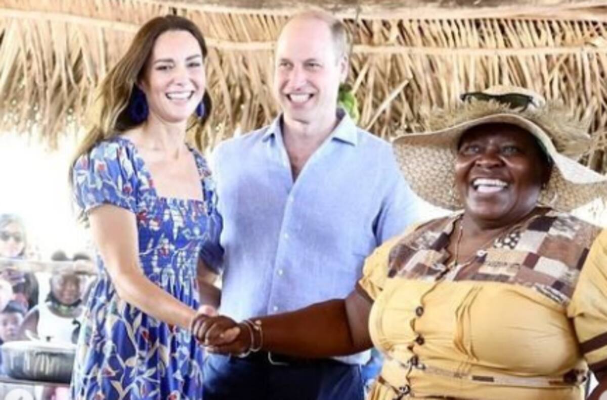 William y Kate bailan con los lugareños de Belice en su visita por el Caribe