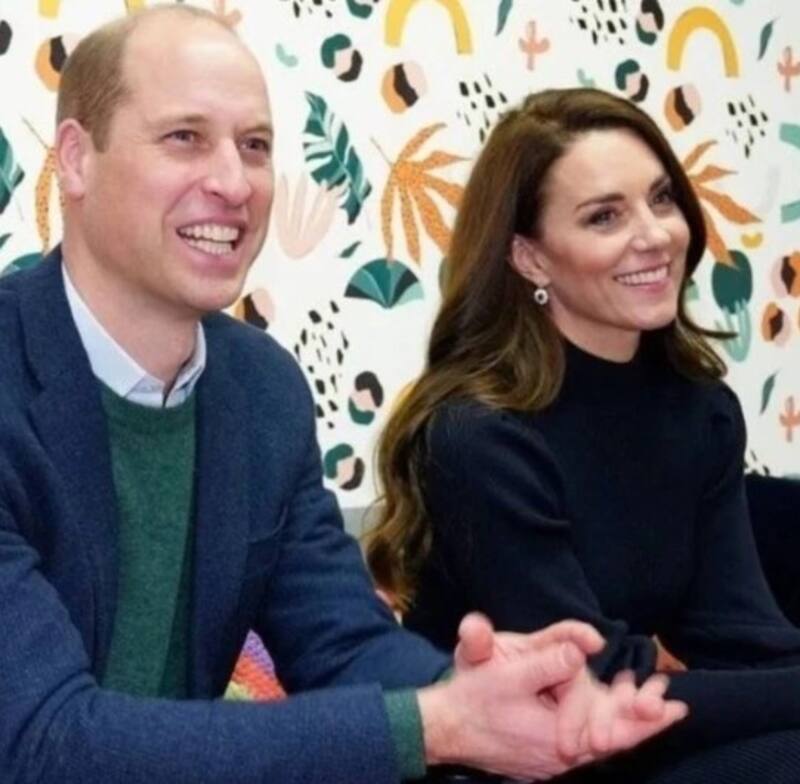 William y Kate responden como pareja a una venenosa afirmación de Meghan Con una sonrisa permanente, así estuvo la pareja de Gales - Créditos: Instagram