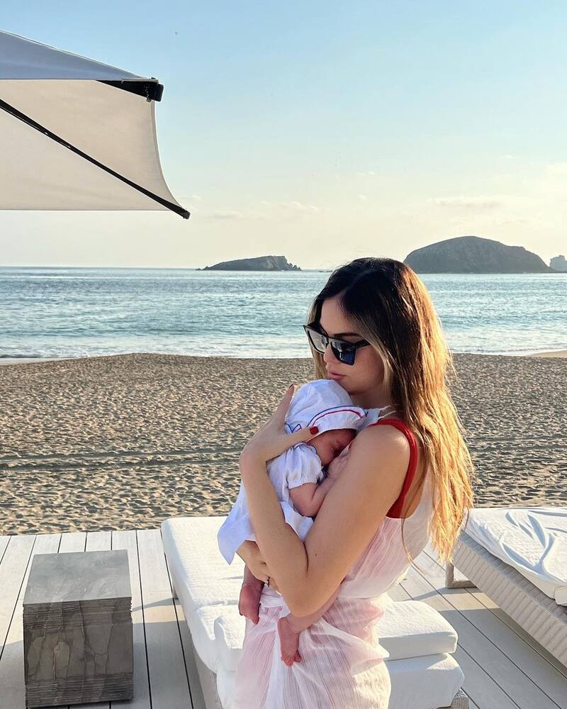 Ximena Navarrete seguirá este ritual antiguo para desearle lo mejor a su hijo - Créditos: Instagram
