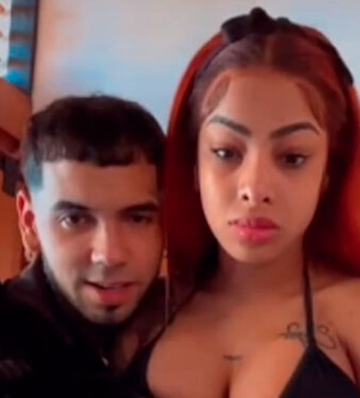 Yailin casi se pone a llorar por el hate - Créditos: Instagram