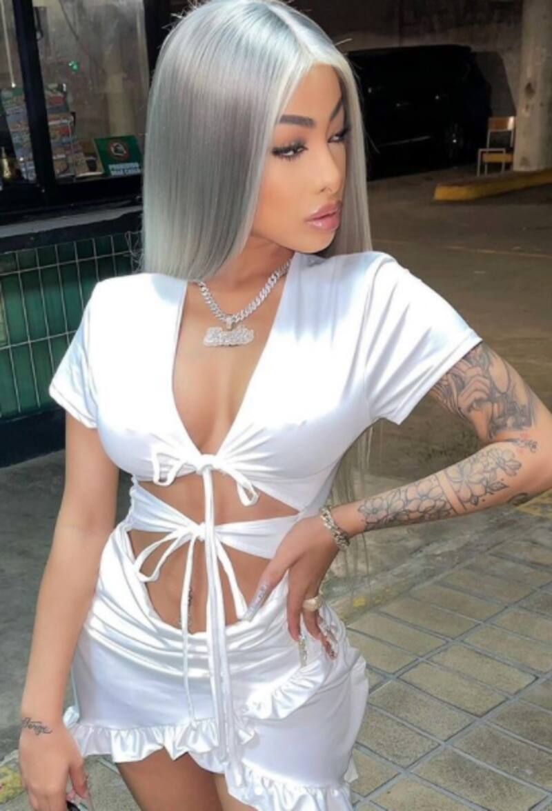 Yailin, esposa de Anuel AA, vuelve a ponerse pelucas - Créditos: Instagram