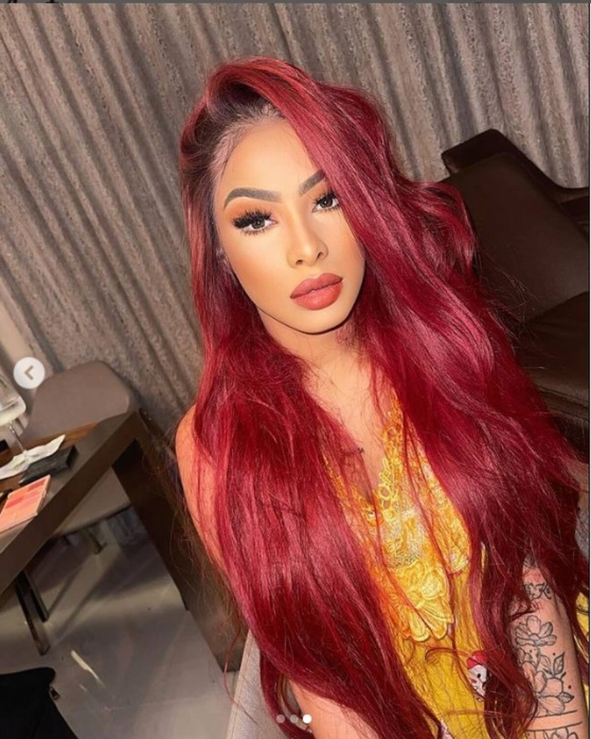 Yailin mostró cómo luce su cabello al natural - Créditos: Instagram