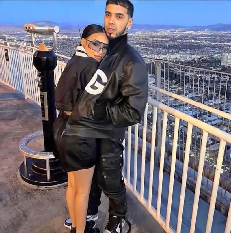 Yailin y Anuel AA han compartido un momento íntimo - Créditos: Facebook