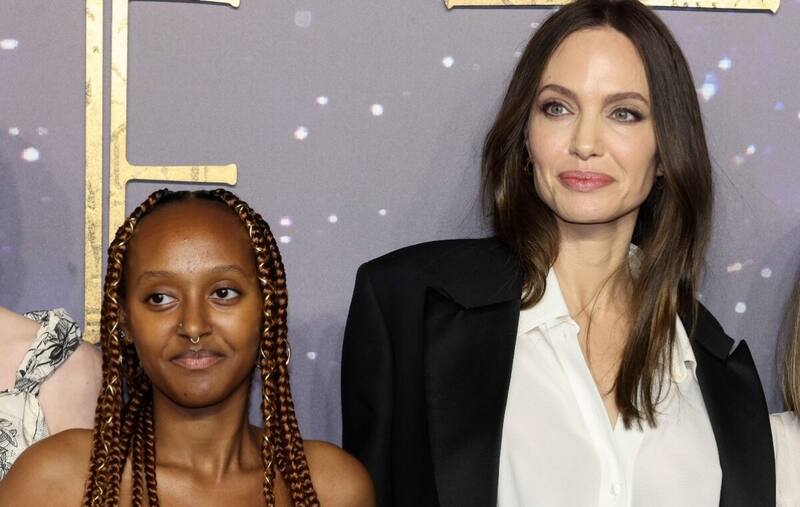 Zahara reaparece junto a Angelina Jolie y luce mucho mayor que la actriz - Créditos: Instagram