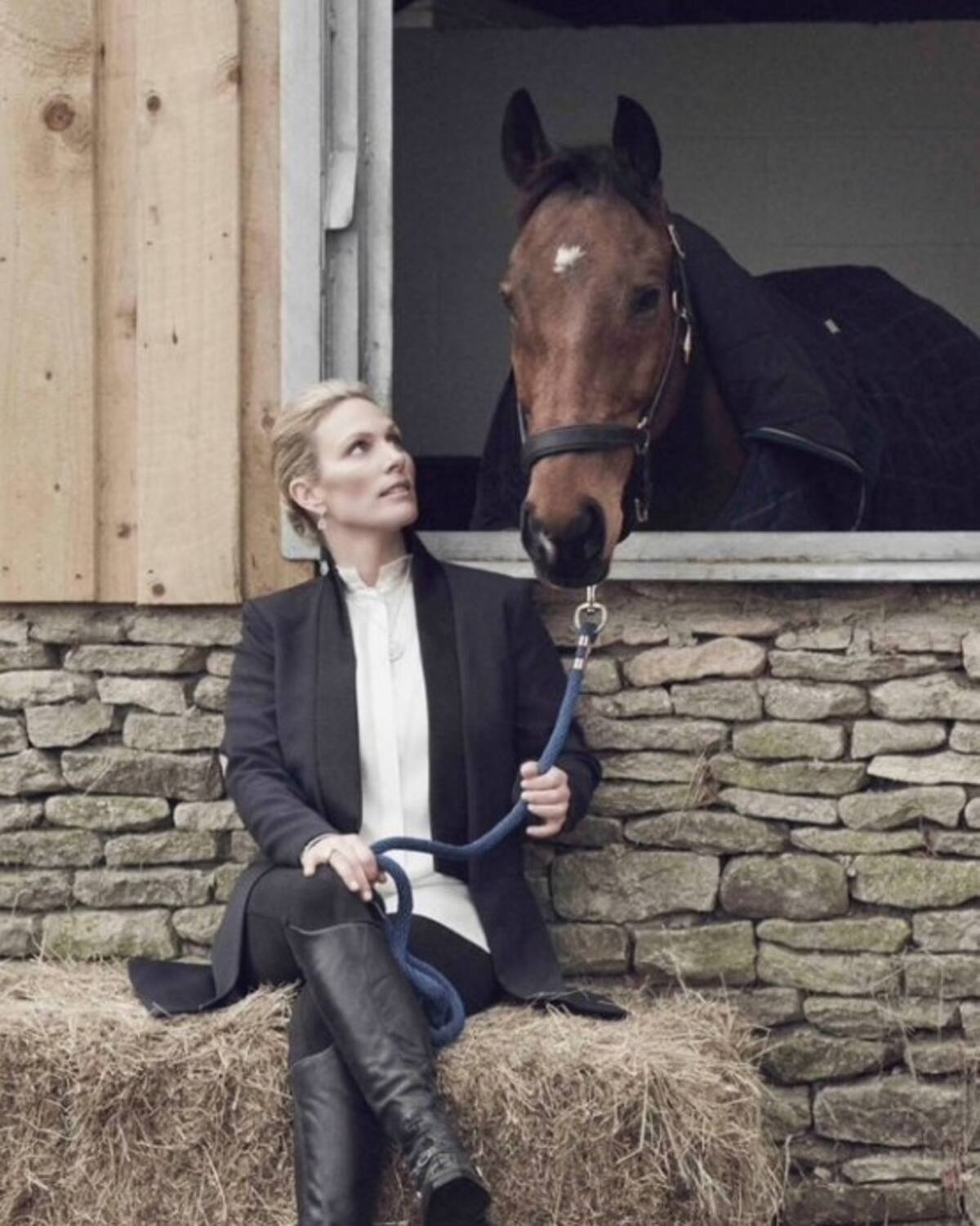 Zara Tindall es nieta de la Reina y fanática de los caballos. - Créditos: Instagram