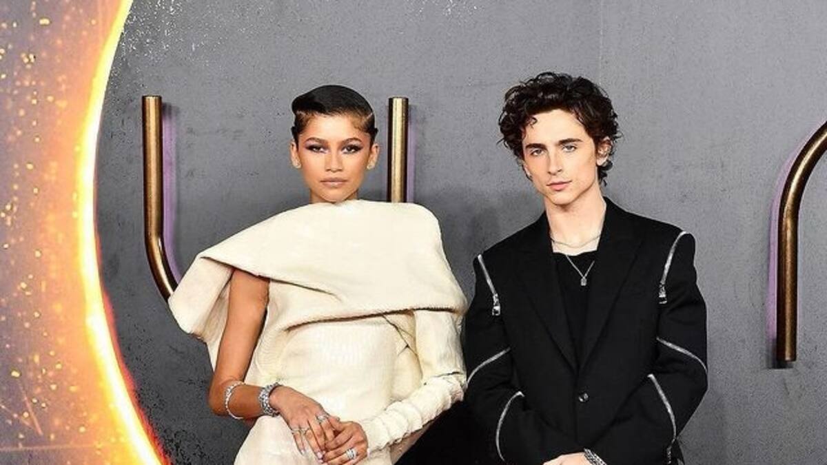 Zendaya y Timothée Chalamet deslumbran en Londres
