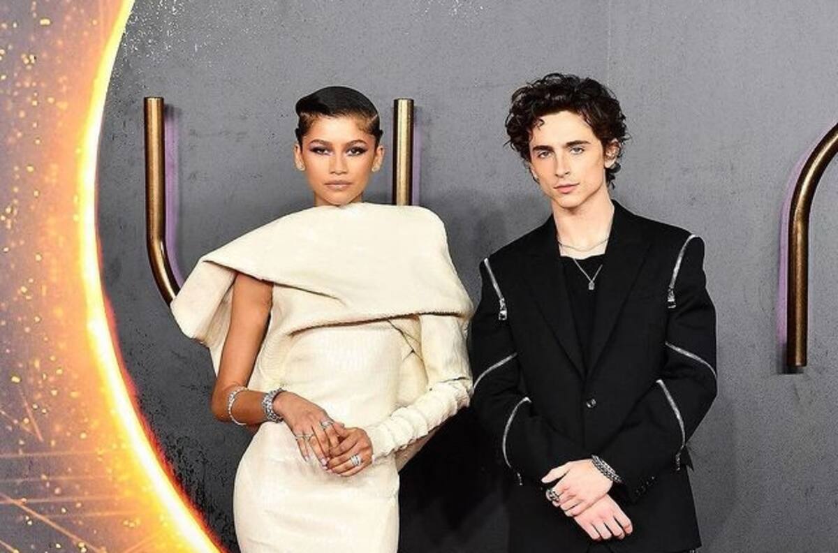 Zendaya y Timothée Chalamet deslumbran en Londres